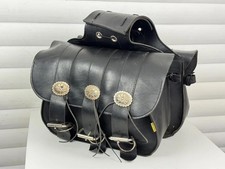 Willie & Max Motorcycle Luggage Duel Saddlebag Pannier Bags For Harley Davidson