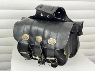Willie & Max Motorrad Gepäck Duel Satteltasche Gepäckträgertaschen für Harley Davidson