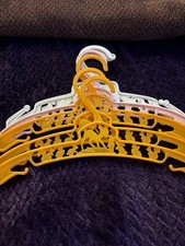 Set of 6 Vintage children's hangers. 1960s