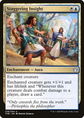 Staggering Insight (228) Theros Beyond Death THB MTG Magic