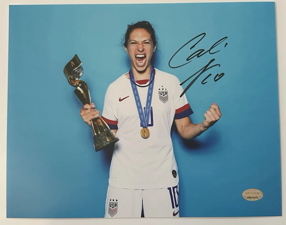 サッカー女子アメリカ代表　証明書付き　カーリーロイド　直筆サイン入りフォト Carli Lloyd Soccer Original Autographed Items for sale | eBay