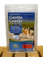 PetSafe Gentle Leader Headcollar Training No Pull Dog Collar Size Small Red NEW