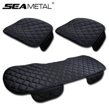 Plush Car Seat Cushion Cover Soft Anti-Slip Pad Universal SUV Truck Sedan
