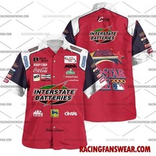 Bobby Labonte Nascar Racing 2000 Uniform Apparel Clothes Hawaiian Shirts