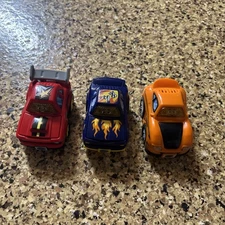Vtech Go Go Smart Wheels Race Car Lot - Blue Red Orange (D4)