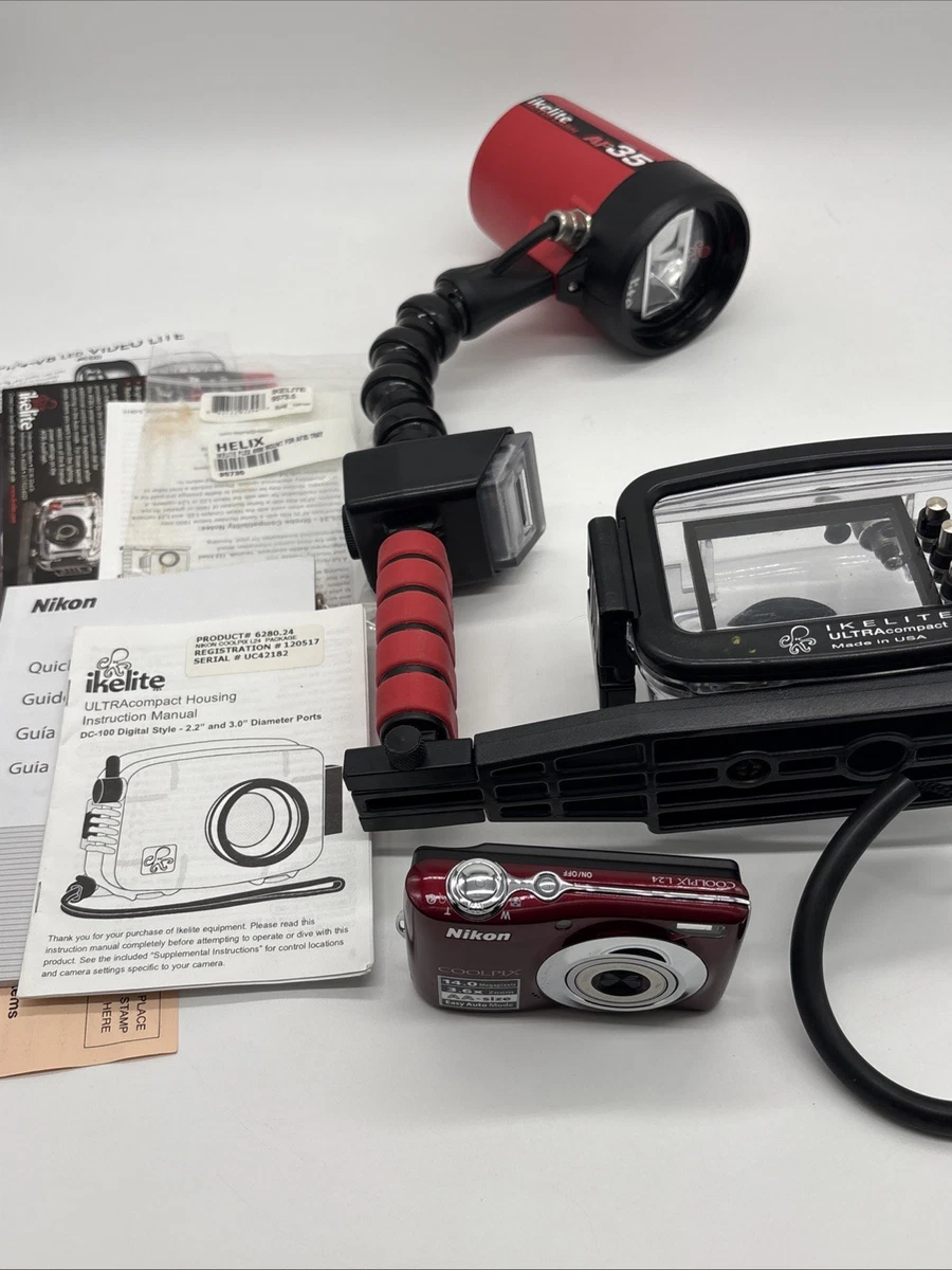 Flash Ikelite Vintage Pour Plongée Sous-marine - Ouvert Mais Jamais Utilisé