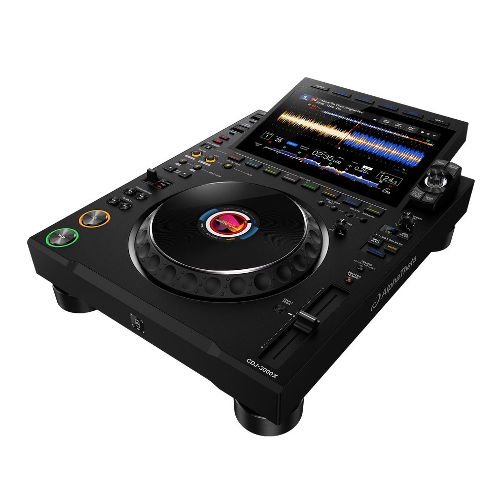 AlphaTheta CDJ-3000X 10.1" Touchscreen Wi-Fi Pro DJ Multi Player Controller