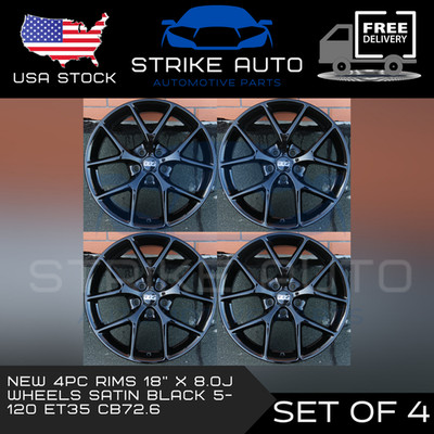 18 x 8 5-120 ET:35 CB:72.6 Multi-Spoke Alloy Rims In Stock Now Strong Alloy