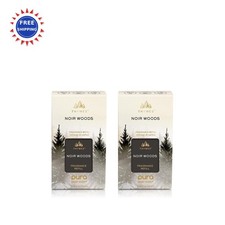 Oil Diffuser Refills Noir Woods 2 Pack Thymes Pura Scents Long-Lasting