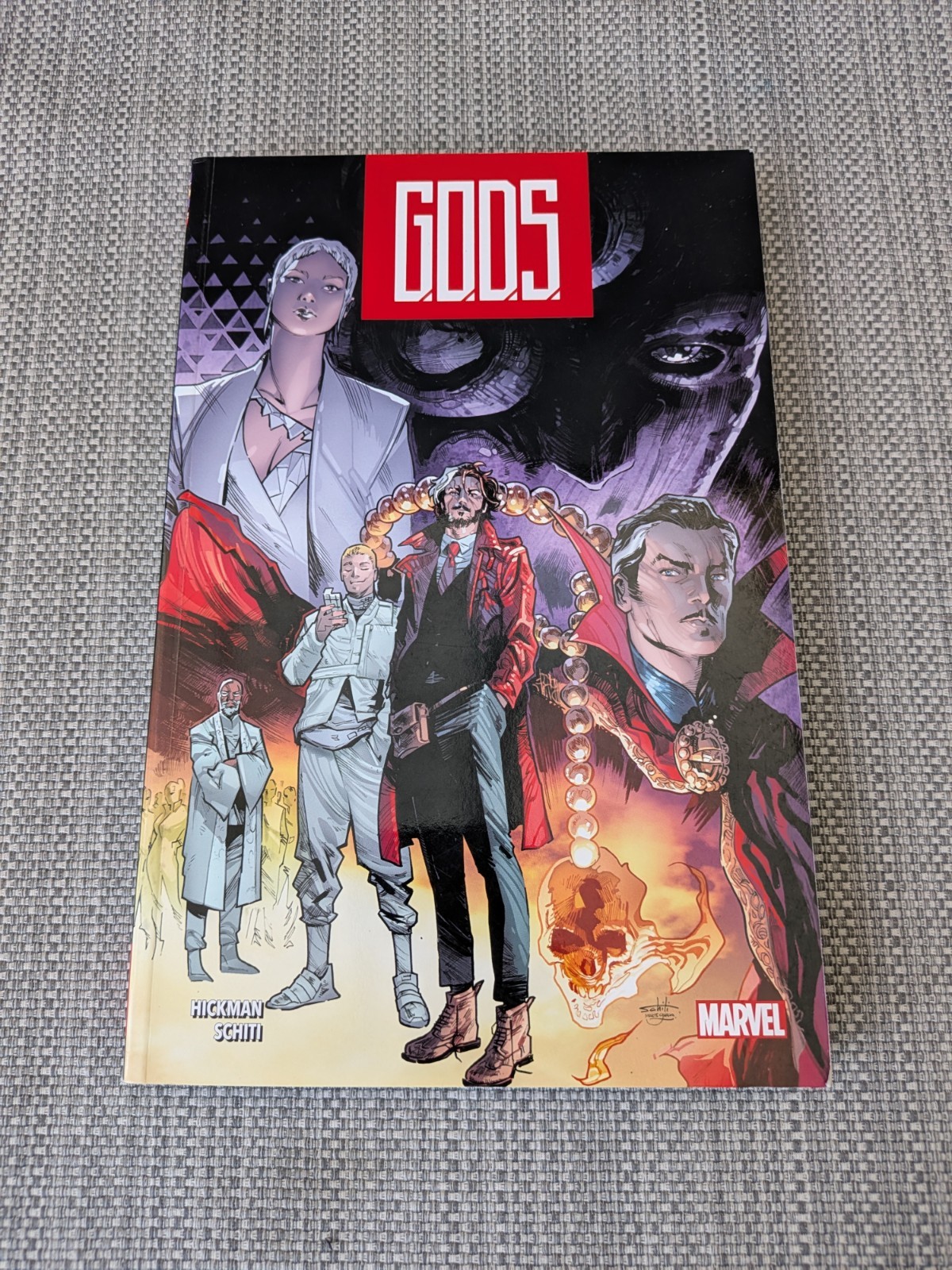 G.O.D.S. by Jonathan Hickman Marvel Comics Paperback Book Graphic Novel