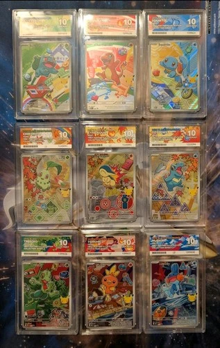 Pokemon Tcg First Partner Illustration Collection Ace 10 Each Set Sequential