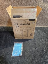 EUHOMY IM017-NBL-USEH Nugget Ice Maker 40Lbs/24H Pebble Ice Maker Machine