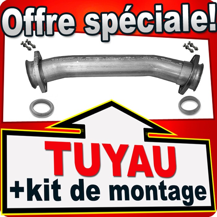 Tuyau intermédiaire Mercedes W463 contre la rouille pour G350 Turbo D et G 300 TD