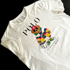 POLO RALPH LAUREN Polo Bear Sailing Team Short Sleeve T Shirt Men's L