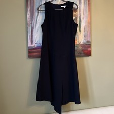 Veronica Beard Size 8 Angelica Dress Navy Blue EXCELLENT