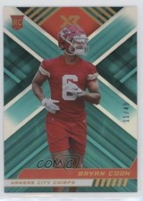 2022 Panini XR Rookies Teal 11/49 Bryan Cook #185 gb2