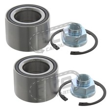 For Suzuki Alto Hatchback 2009-2015 Front Wheel Bearing Kits 62mm Outer 1 Pair