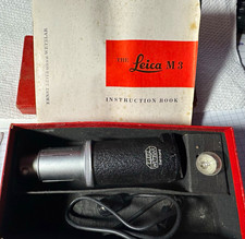Leitz FITZAR Flash Gun for Leica M3 Cold Shoe Xenon w/ Reflector Cable