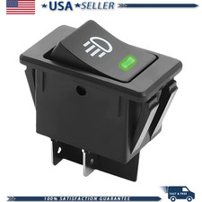 Car Fog Light Toggle Rocker Switch 4 Pin 12v 35a Onoff Spst Led Licolor Green Car Fog Light Toggle Rocker Switch 4 Pin 12v 35a Onoff Spst Led Licolor Green