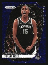 Tiffany Hayes 2024 Panini Prizm WNBA Blue Velocity Prizms #81 Las Vegas Aces