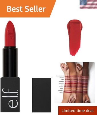 O Face Satin Lipstick,  & Long-Lasting Hydrating Color - No Regrets Shade