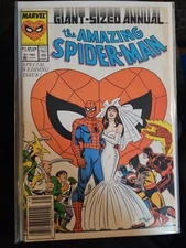 Amazing Spider-Man Annual #21 - Marriage Newstand  High Grade