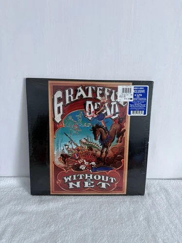 Grateful Dead ‎Without A Net Exclusive Blue Colored Vinyl 3XLP Record Set NEW