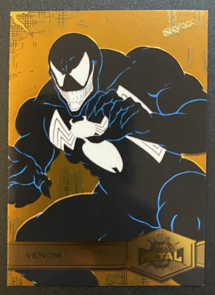 2022 Marvel Metal Universe Spider-Man 193 Venom Gold Light F/X NM/M