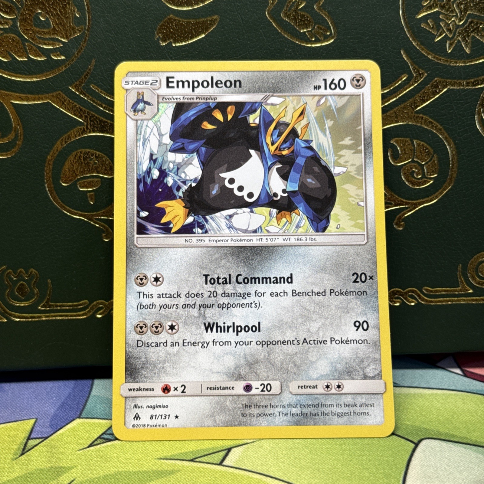 Empoleon Holo Holo Rare SM - Forbidden Light 81/131 NM