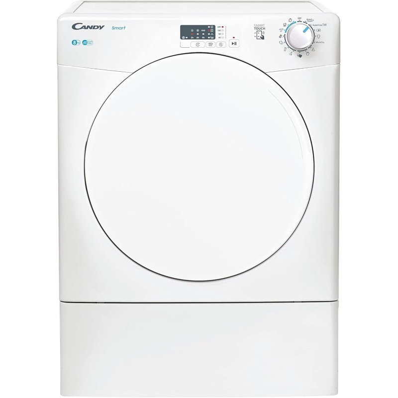 Evakuierungstrockner Candy CSEV8LFS Weiß 8 Kg Kapazität Evakuierungstrockner