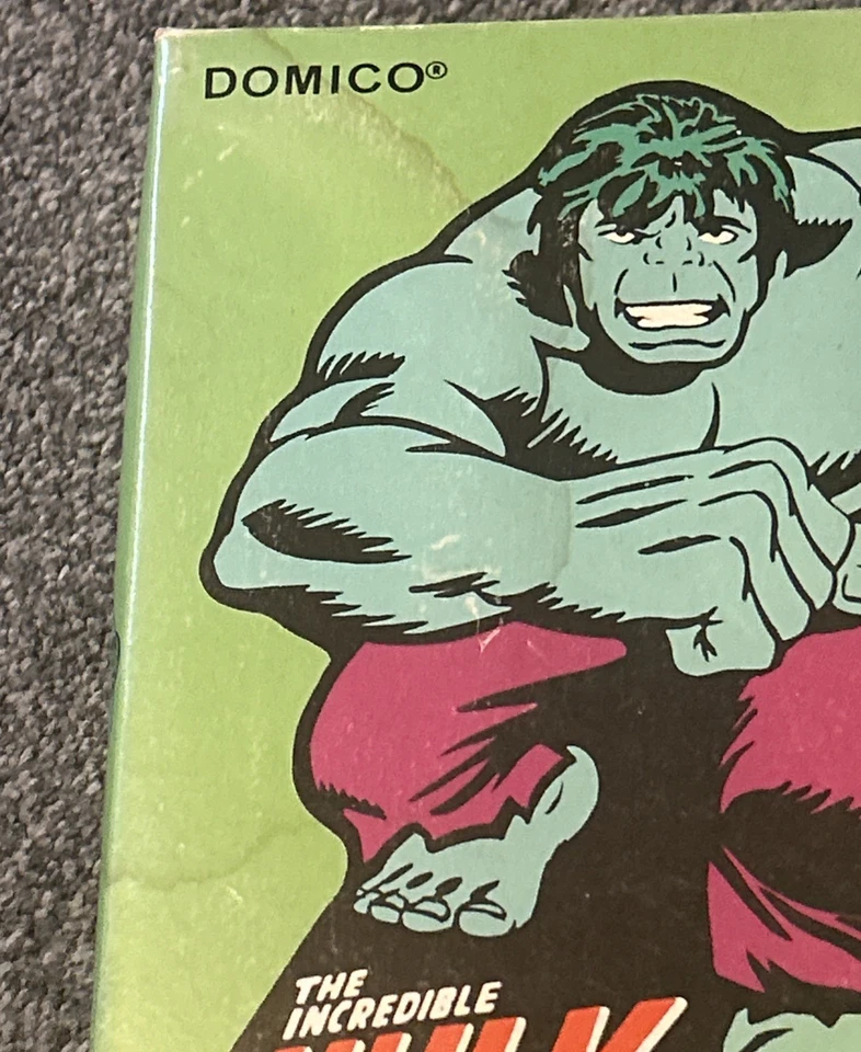 RETRO domino Amico Incredible Hulk AM Solid State Radio 1978 - Image 4 of 4