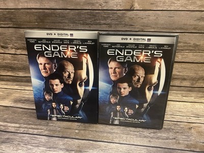 Ender's Game (DVD, 2013) Harrison Ford Asa Butterfield NEW Sealed w: Slipcover
