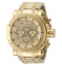 Invicta Coalition Forces New Age Triple Gold Men's 52mm Chronograph Watch 50115