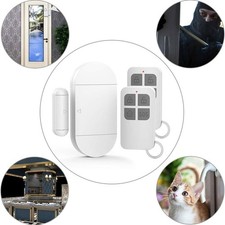 Door alarm window alarm 2 remote controls 130 dB siren 4 battery burglar alarm