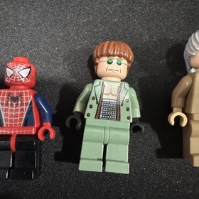 Lego 4854 Minifigure Spiderman spd028 Doctor Octopus spd026 spd024 Aunt may