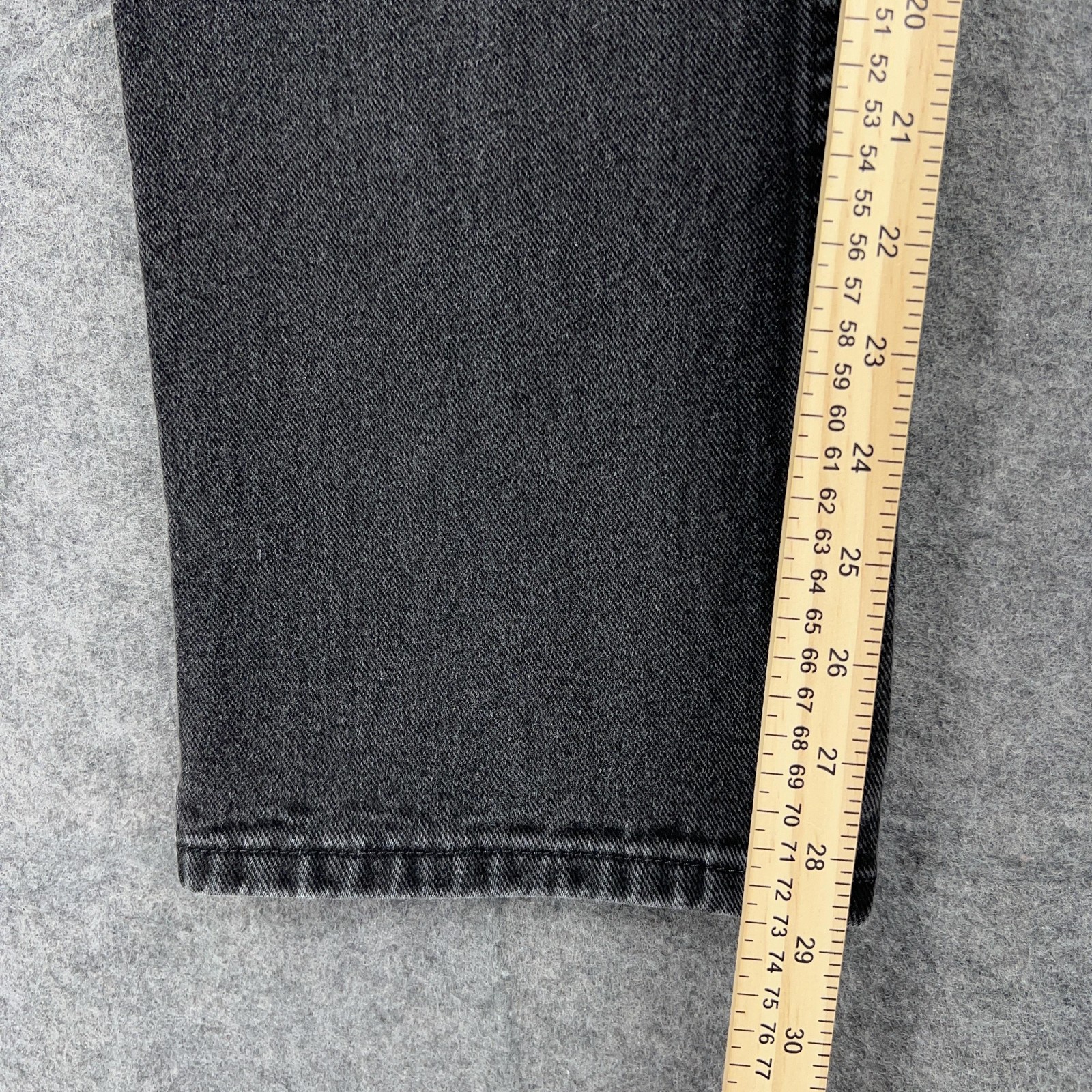 Lee Regular Fit Jeans Mens 33x30 Gray Charcoal Wash Straight Leg Denim Casual thumbnail 5