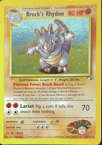 Brock's Rhydon — Gym Heroes