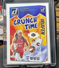 2025 Panini Donruss WNBA Kiki Iriafen Crunch Time Press Proof RC #20 Mystics