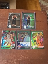 21 Prizm Draft Green Mike Smith AUTO;Josh Green;Jaden Springer; A.Sengun:A.Sengu