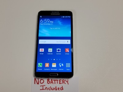 Samsung Galaxy Note 3 (SM-N900T) 32GB (T-Mobile) Smartphone - Bad Port - N629
