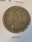 1883-S (Filled S) Morgan 90% Silver Dollar San Francisco EF-VF Nice Coin R-212