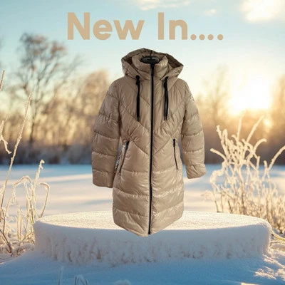 WOMENS TAIFUN SAND WINTER COAT OUTDOOR UK 14 NEW TAGGED RRP: 220 GBP - Image 1 of 4