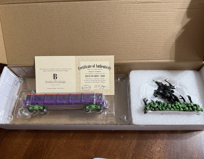Hawthorne Village Halloween Ghost Train HO Freight Car 14-02-373-006-UT