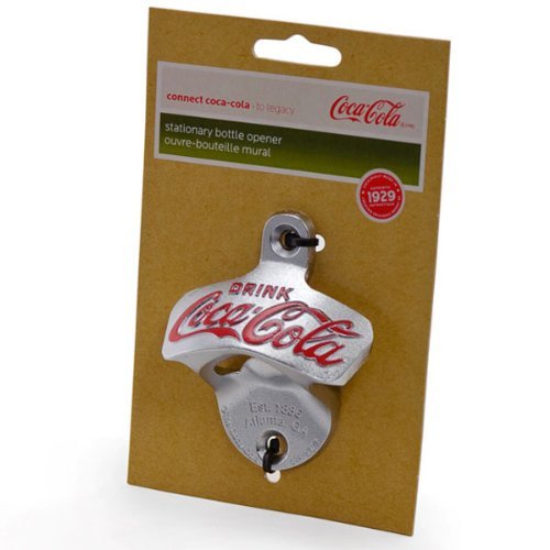 TableCraft Coca-Cola / Coke Wall Mount Stationary Bottle Opener - Picture 5 of 5