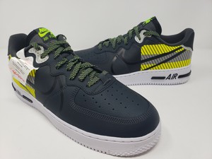Nike Air Force 1 React LX x 3M React LX Men Size 11.5 Anthracite Volt  CT3316-003 | eBay