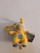 1998 Teletubbie Yellow 6 in. Key Chain Backpack Clip NEW