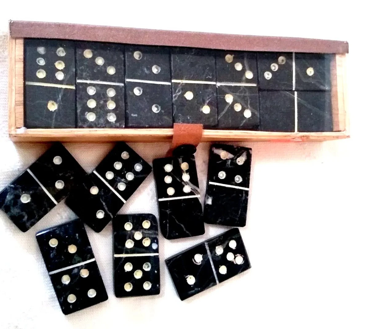 Marble domino cheap set