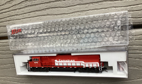 ATLAS 1/160 N SCALE SD-60M CANADIAN PACIFIC RD # 6258 NCE FOR DCC # 40002074 F/S - Picture 11 of 20