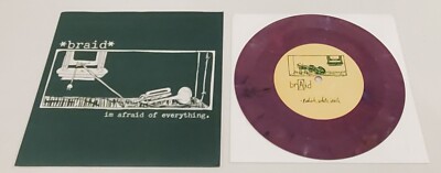 Braid ''I'm Afraid Of Everything'' 7'' Vinyl Record (Purple)