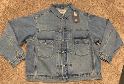 Levi's Made & Crafted Type 2 Italian Denim Trucker Jacket Men's